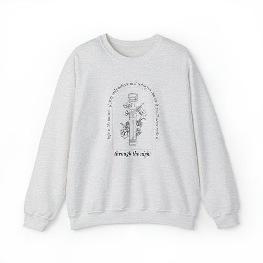 hope is like the sun sweater